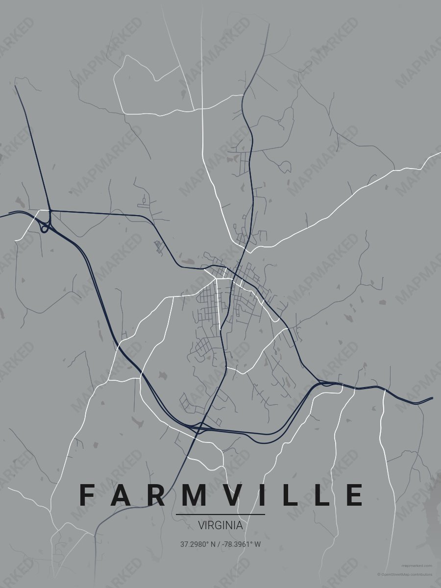 Gray, Blue & White Motif style sample on Farmville