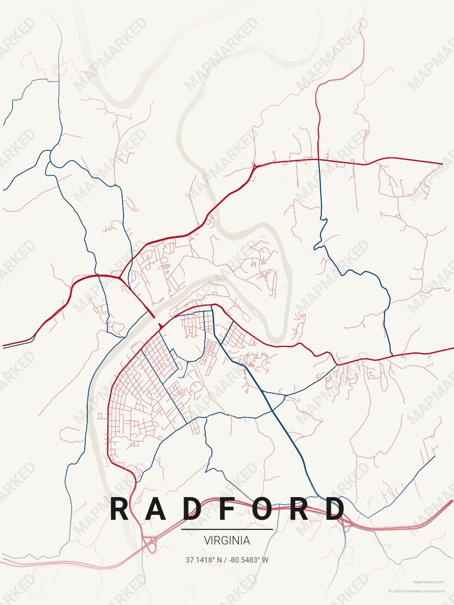 Cream, Red & Blue Duet style sample on Radford