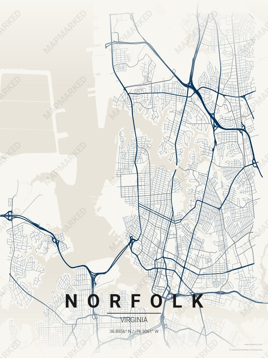 Cream, Blue & Gray Verve style sample on Norfolk