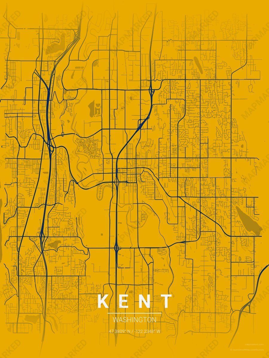 Gold & Blue Ethos style sample on Kent