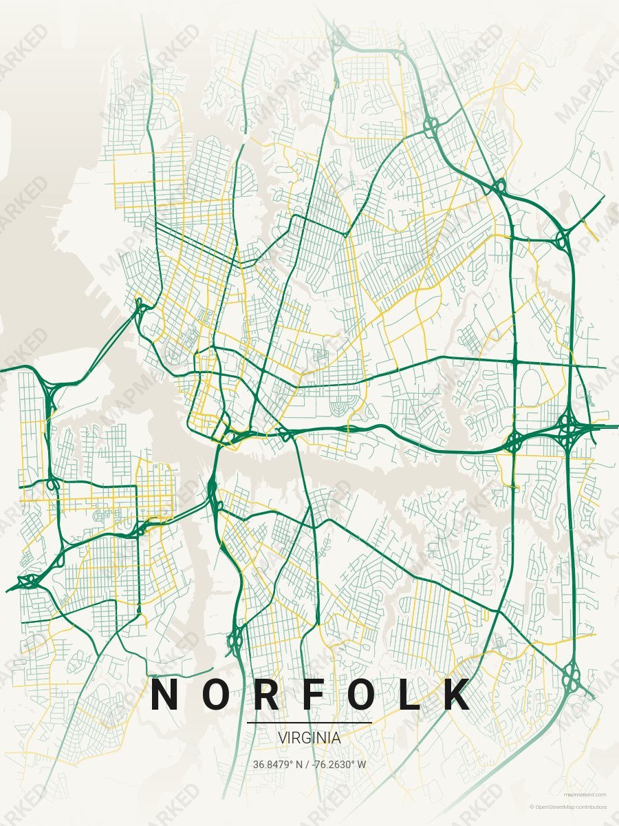 Cream, Green & Gold Duet style sample on Norfolk