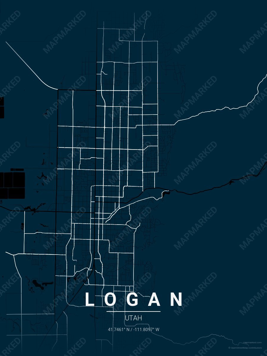 Blue, Black & White Accord style sample on Logan