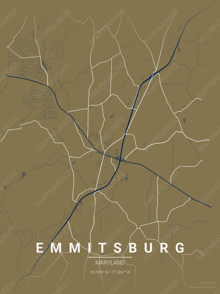 Emmitsburg School Spirit 2 style sample on Tampa