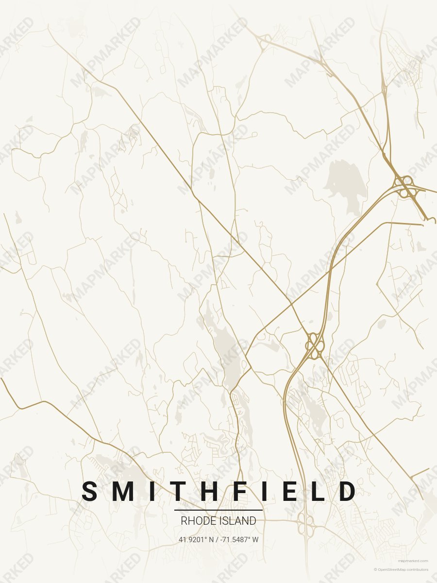 Cream, Gold & Light Gold Duet style sample on Smithfield Rhode