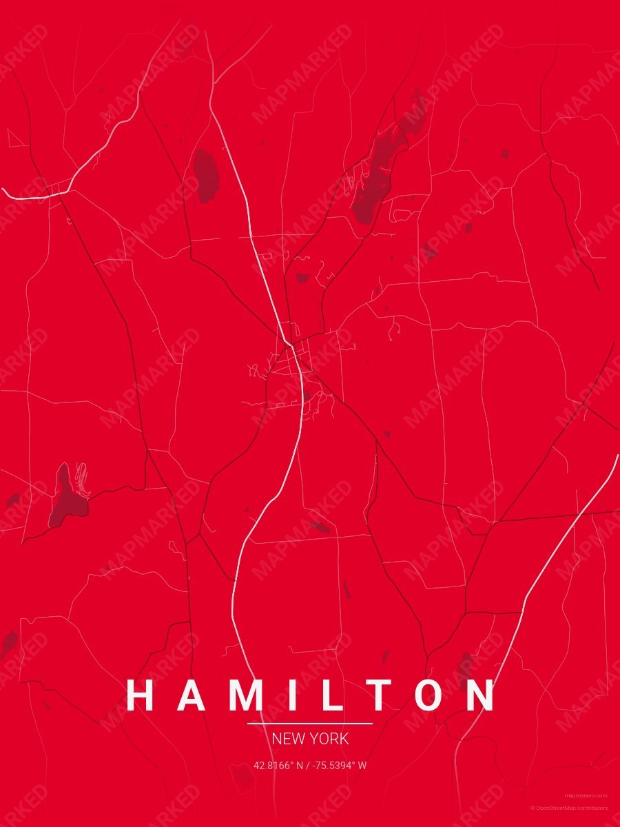 Red, Gray & Maroon Prime style sample on Hamilton New