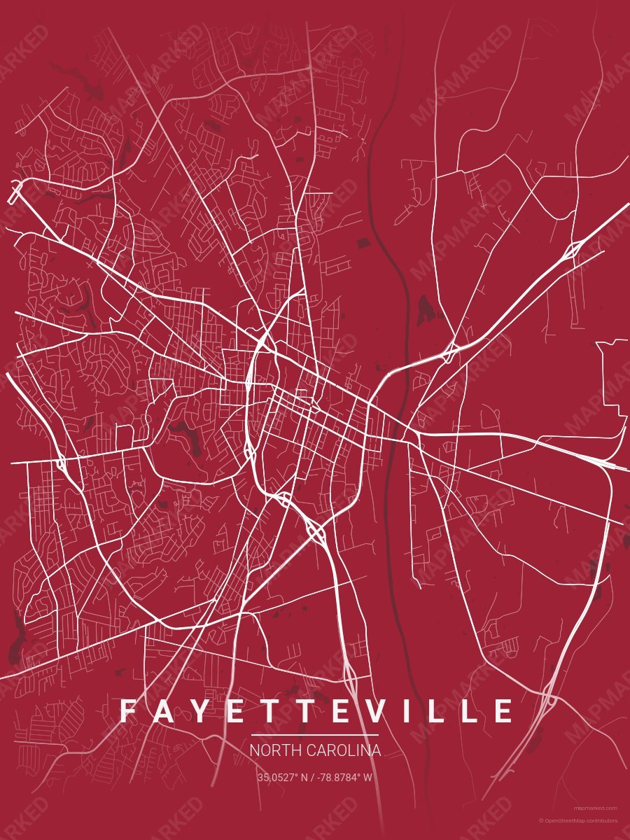 Crimson & White Cadence style sample on Fayetteville North