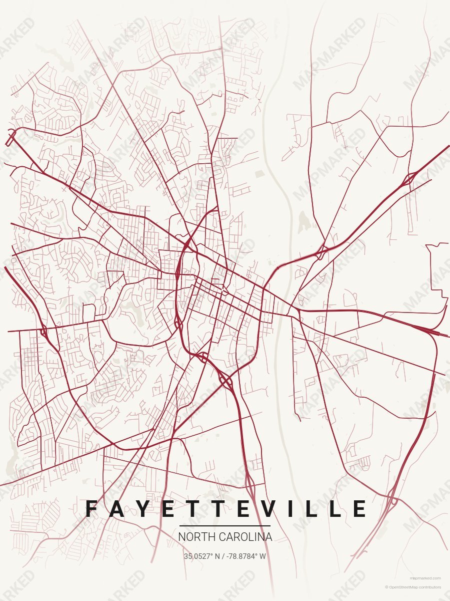 Cream & Crimson Duet style sample on Fayetteville North