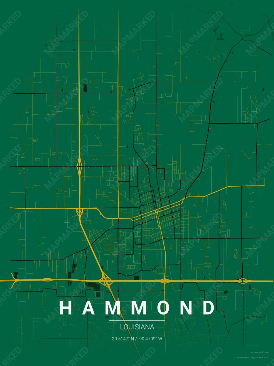 Green, Gold & Black Duet style sample on Hammond