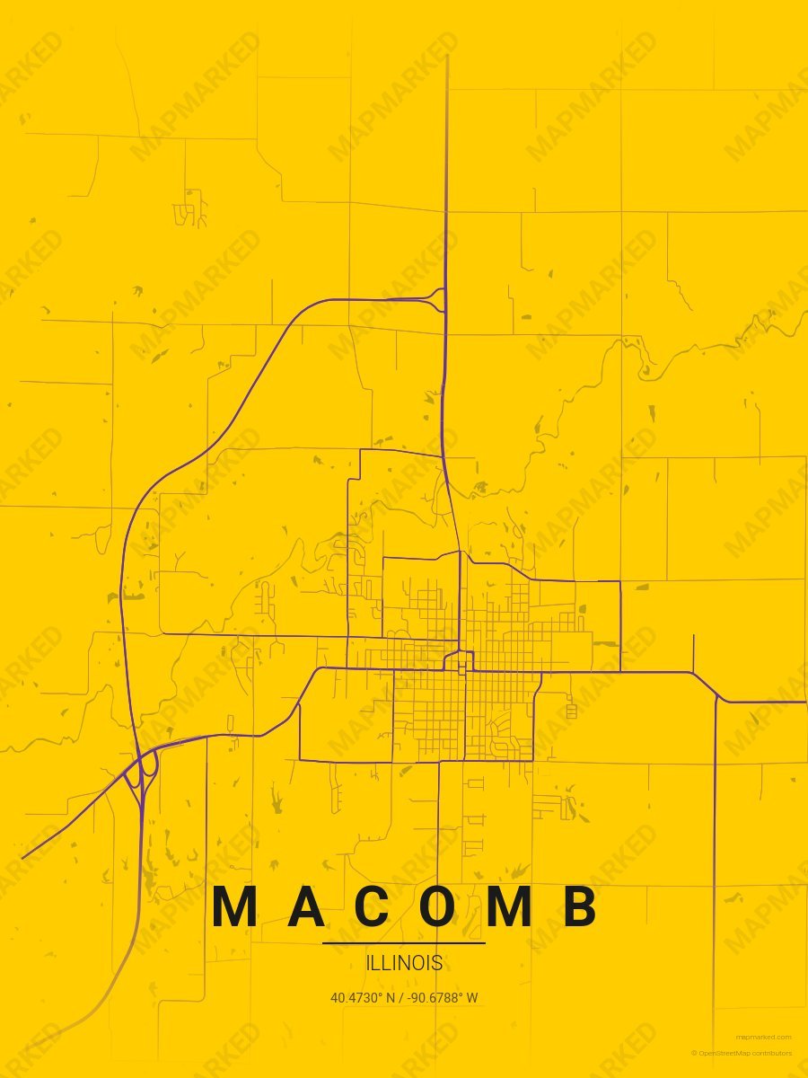 Yellow & Purple Cadence style sample on Macomb