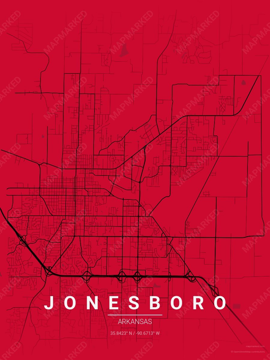 Scarlet & Black Range style sample on Jonesboro
