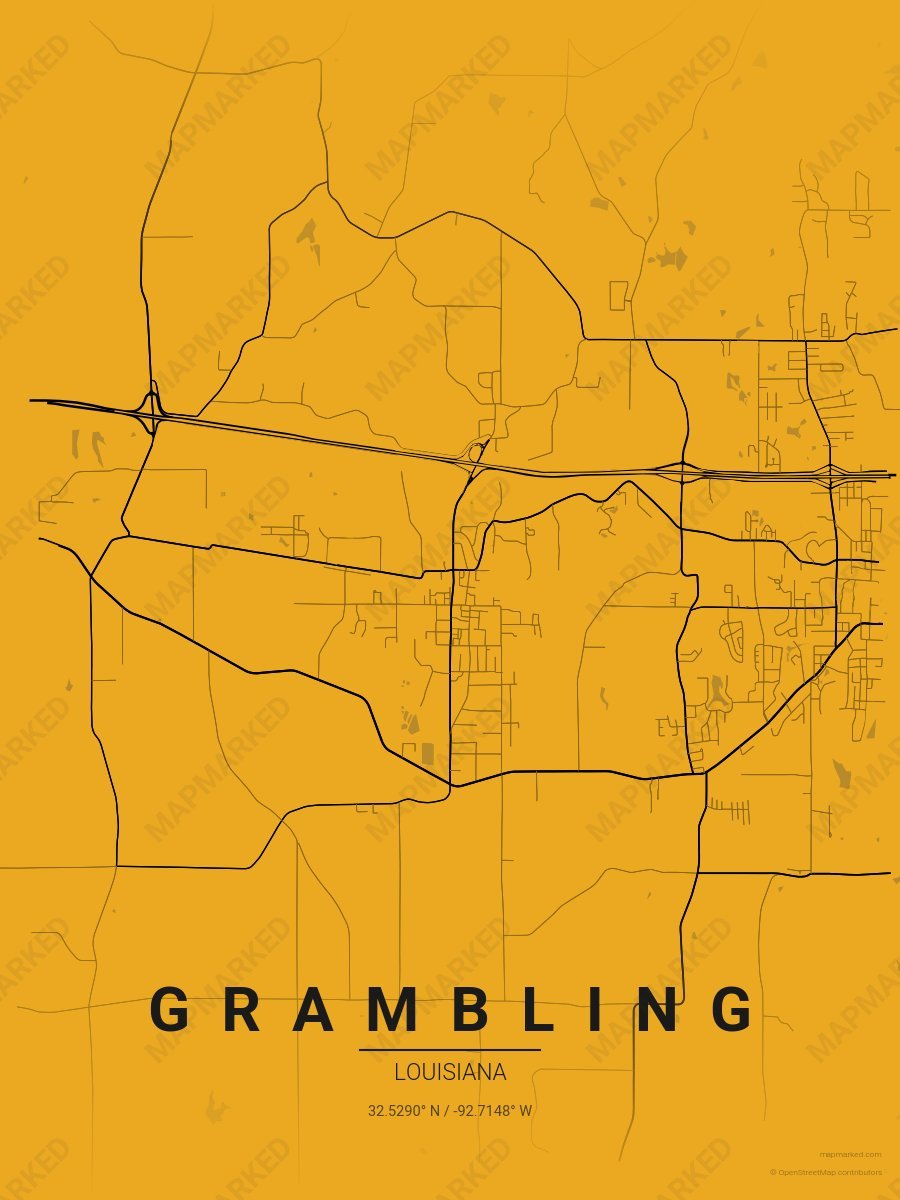 Gold & Black Duet style sample on Grambling