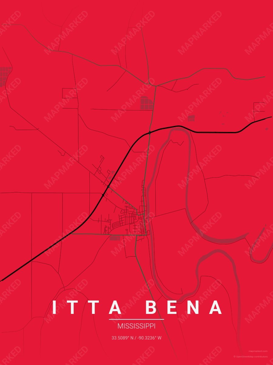 Red, Black & Green Accord style sample on Itta Bena