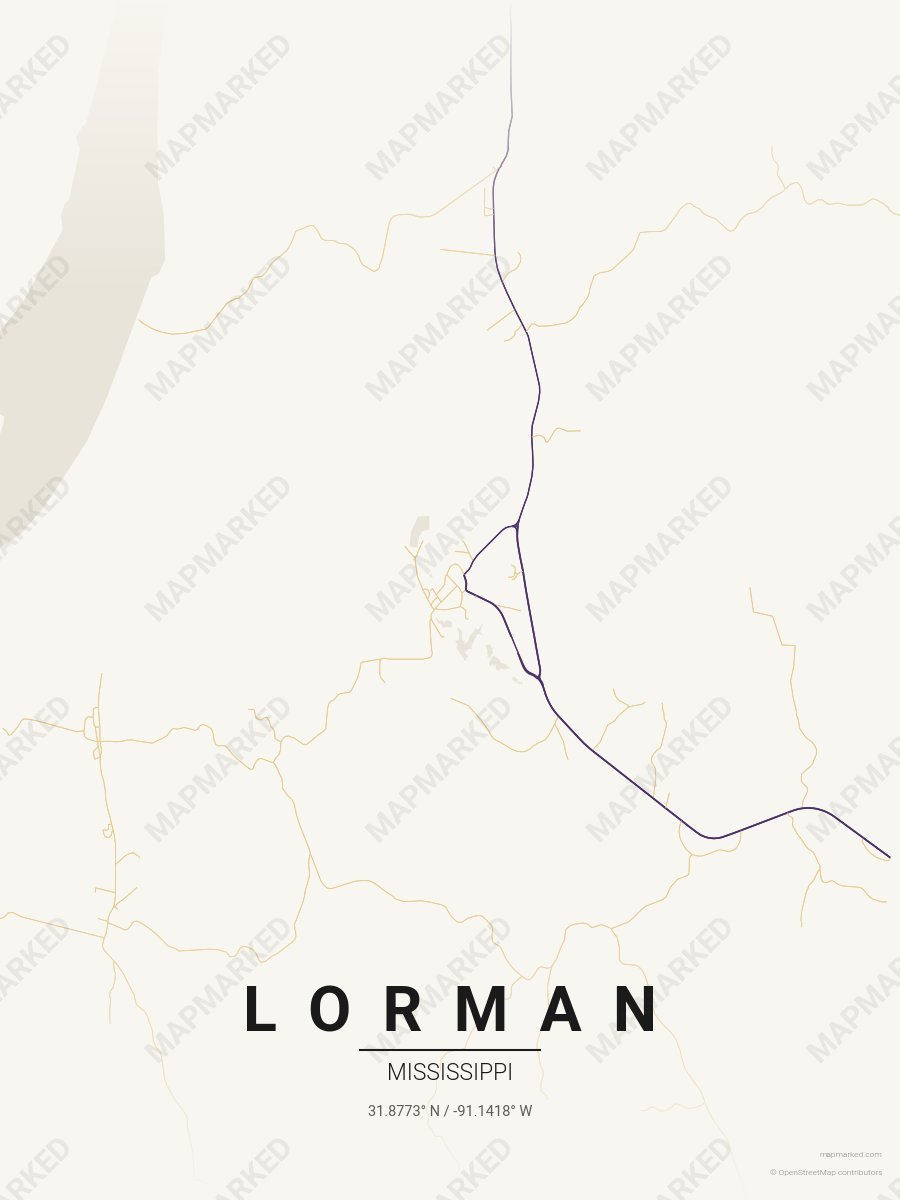 Cream, Gold & Purple Prime style sample on Lorman