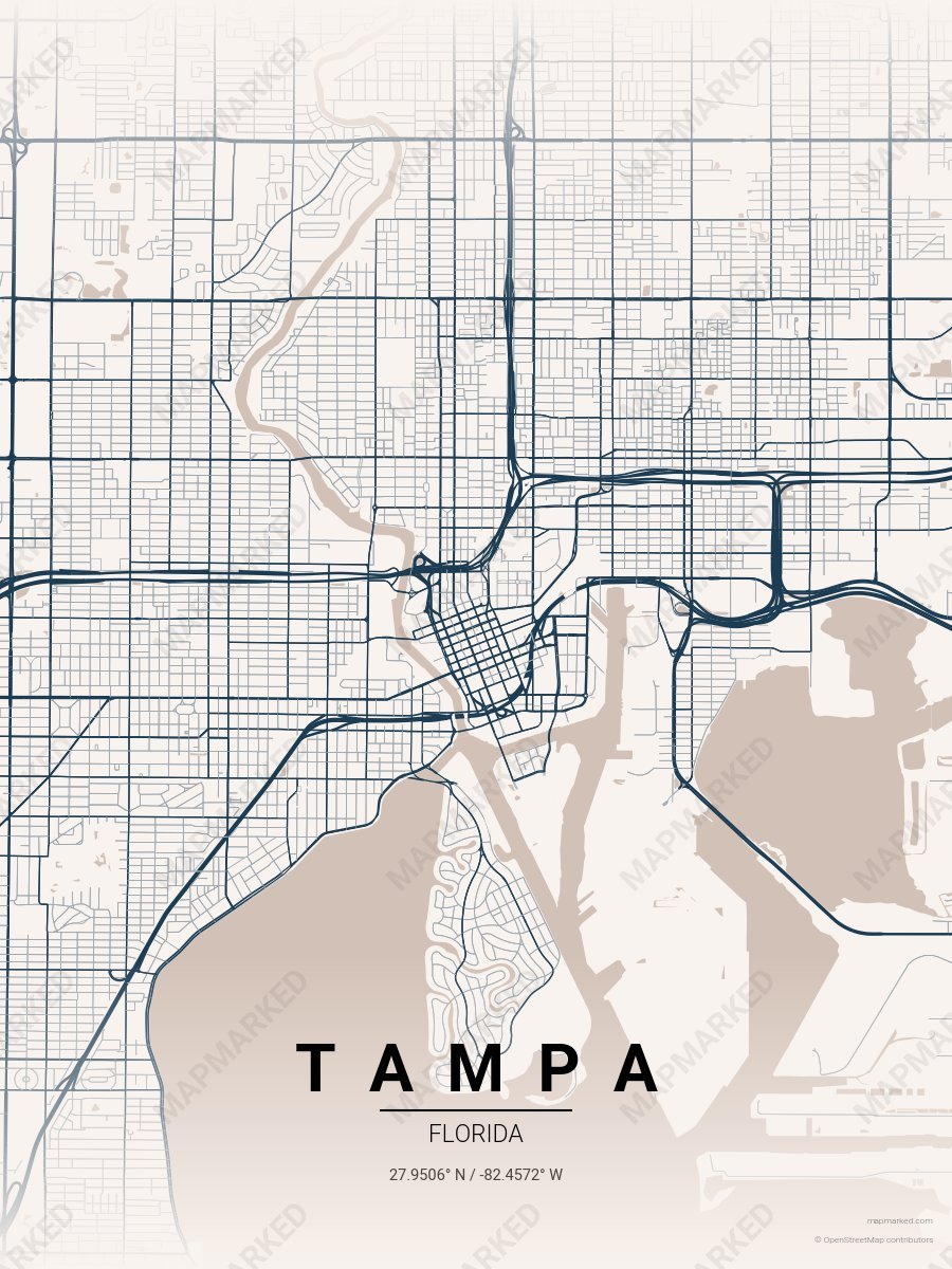 Silver Fjord style sample on Tampa