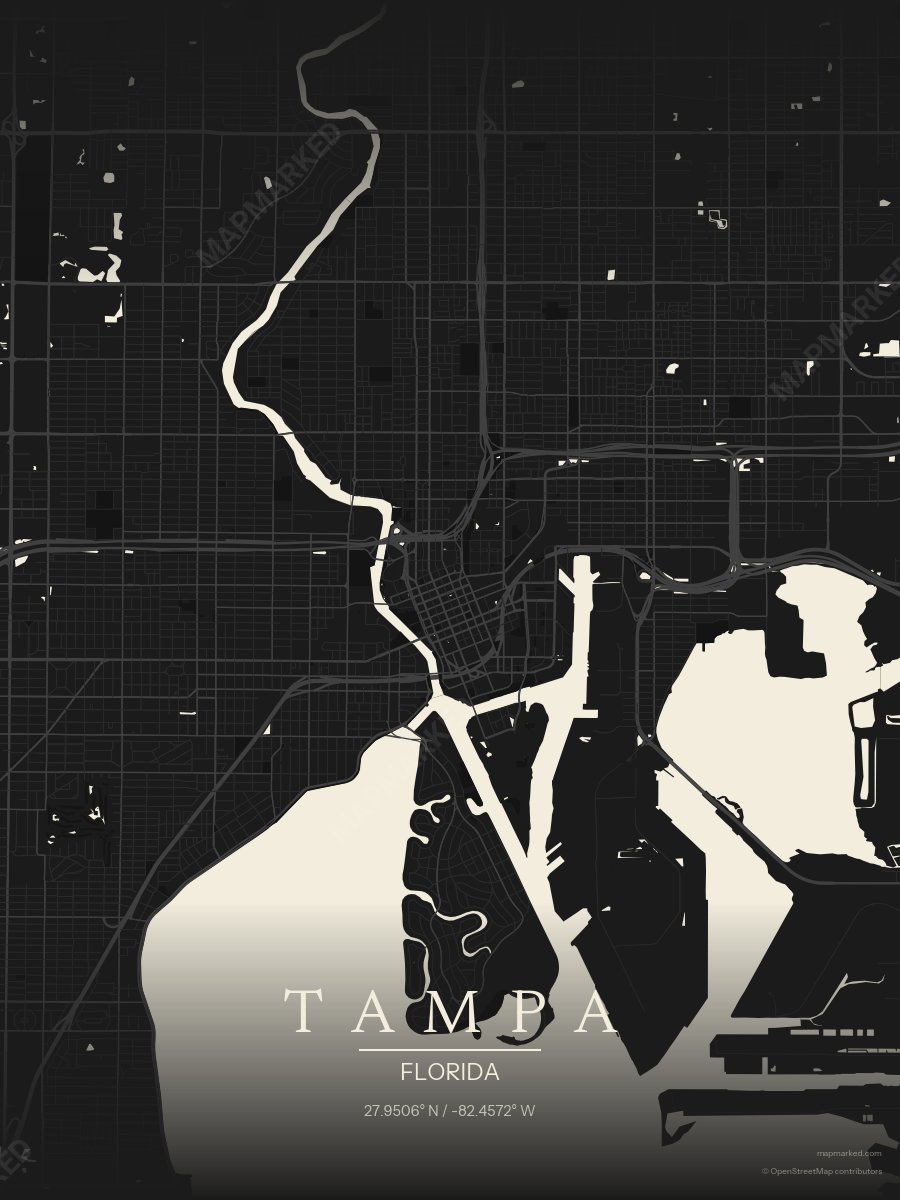 Silhouette Black style sample on Tampa