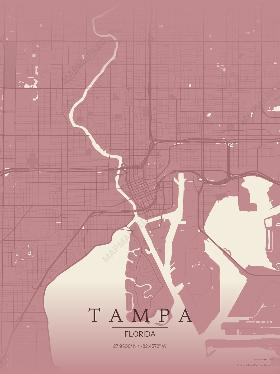 Silhouette Dusty Rose style sample on Tampa