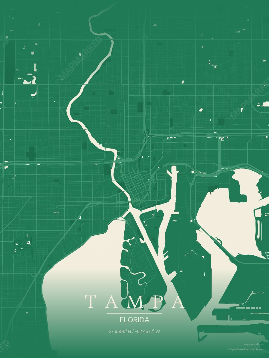 Silhouette Emerald style sample on Tampa