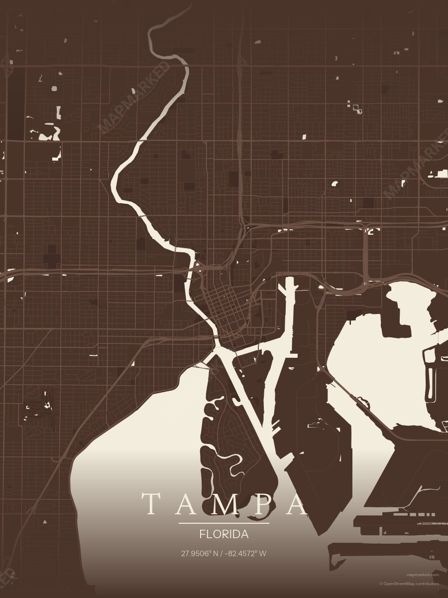 Silhouette Espresso style sample on Tampa