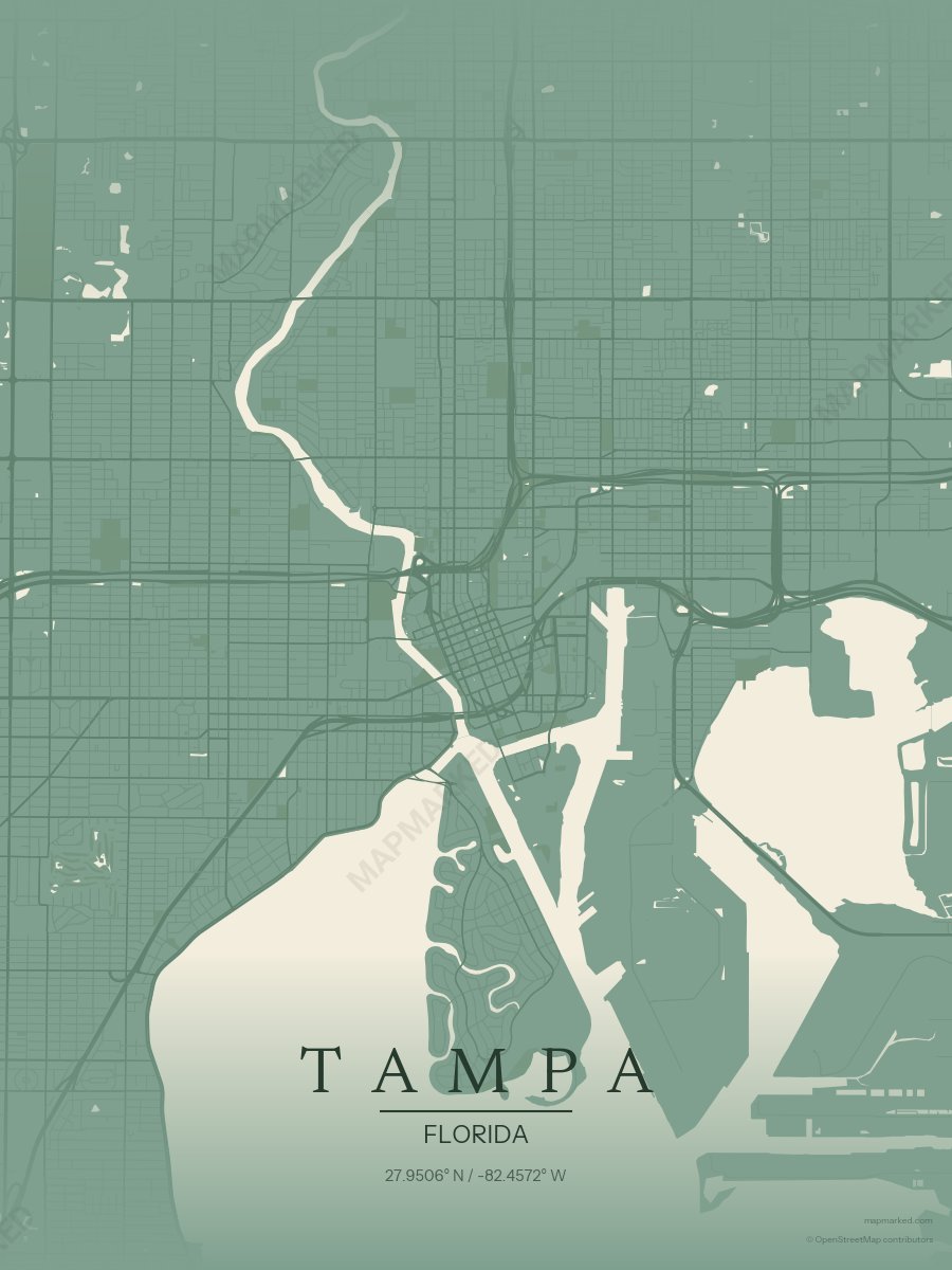 Silhouette Eucalyptus style sample on Tampa
