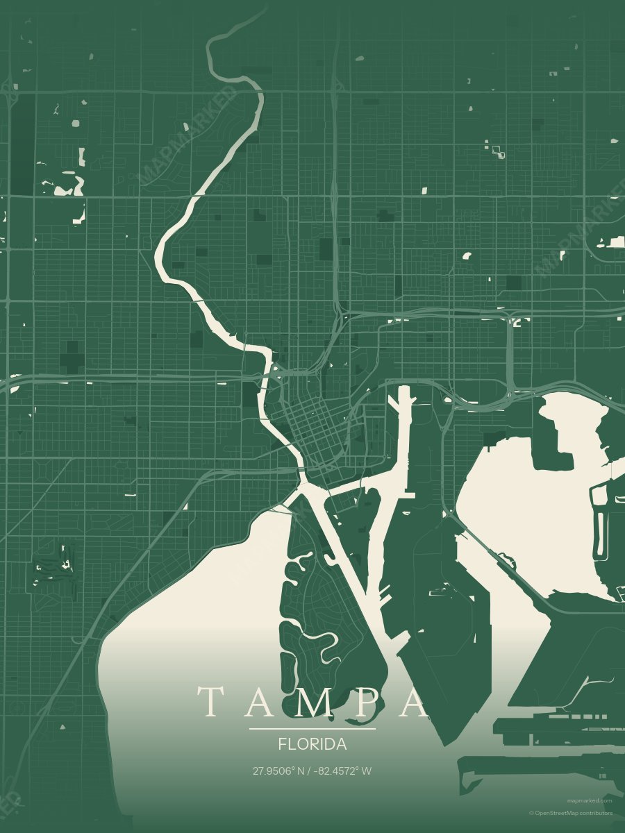 Silhouette Forest style sample on Tampa