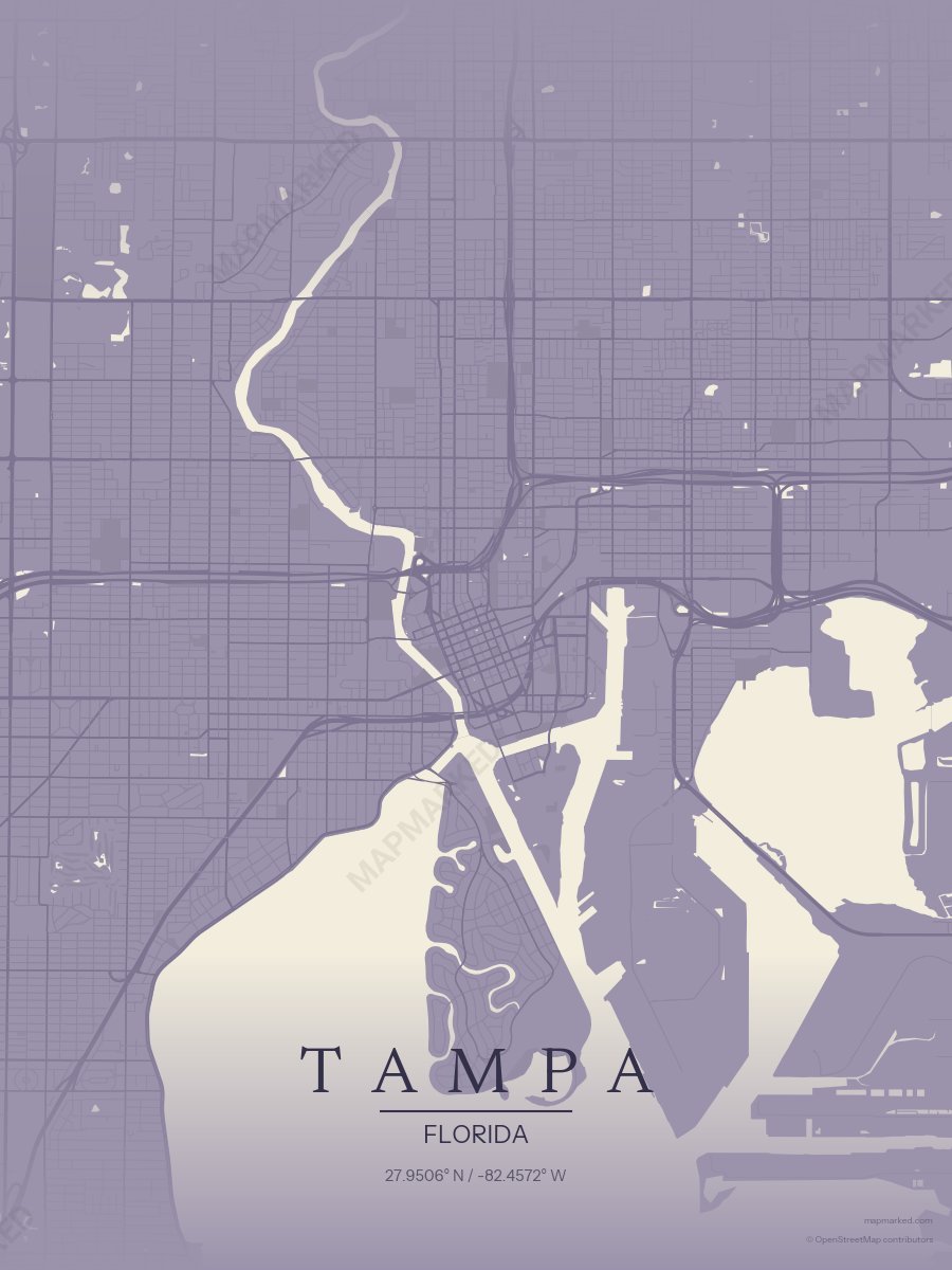 Silhouette Lavender style sample on Tampa