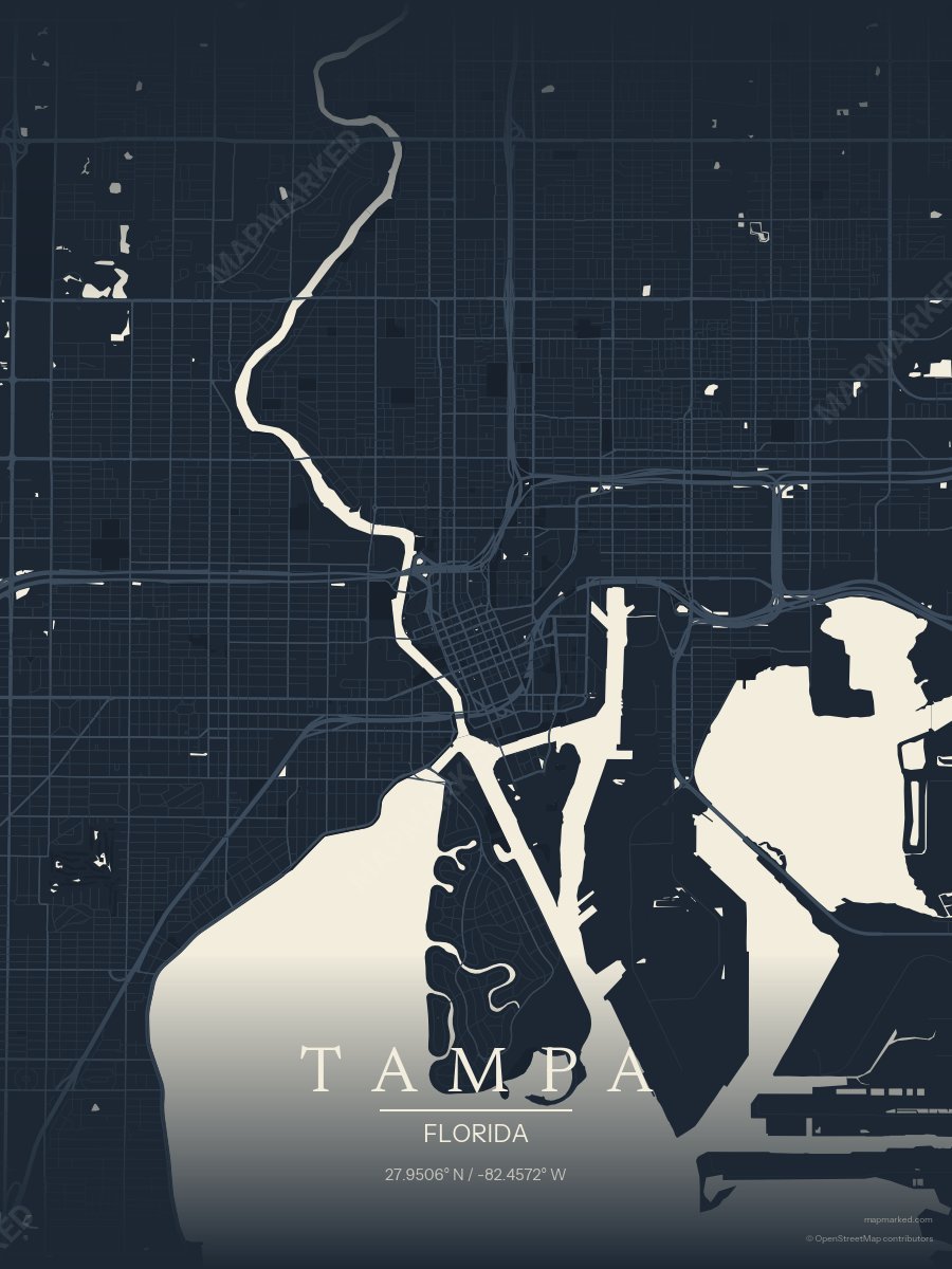 Silhouette Midnight style sample on Tampa