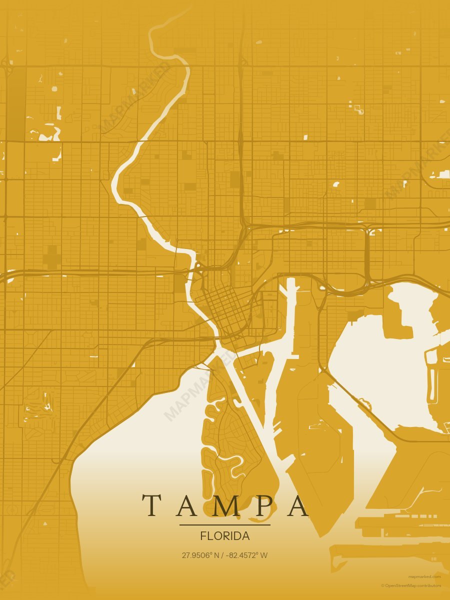 Silhouette Mustard style sample on Tampa