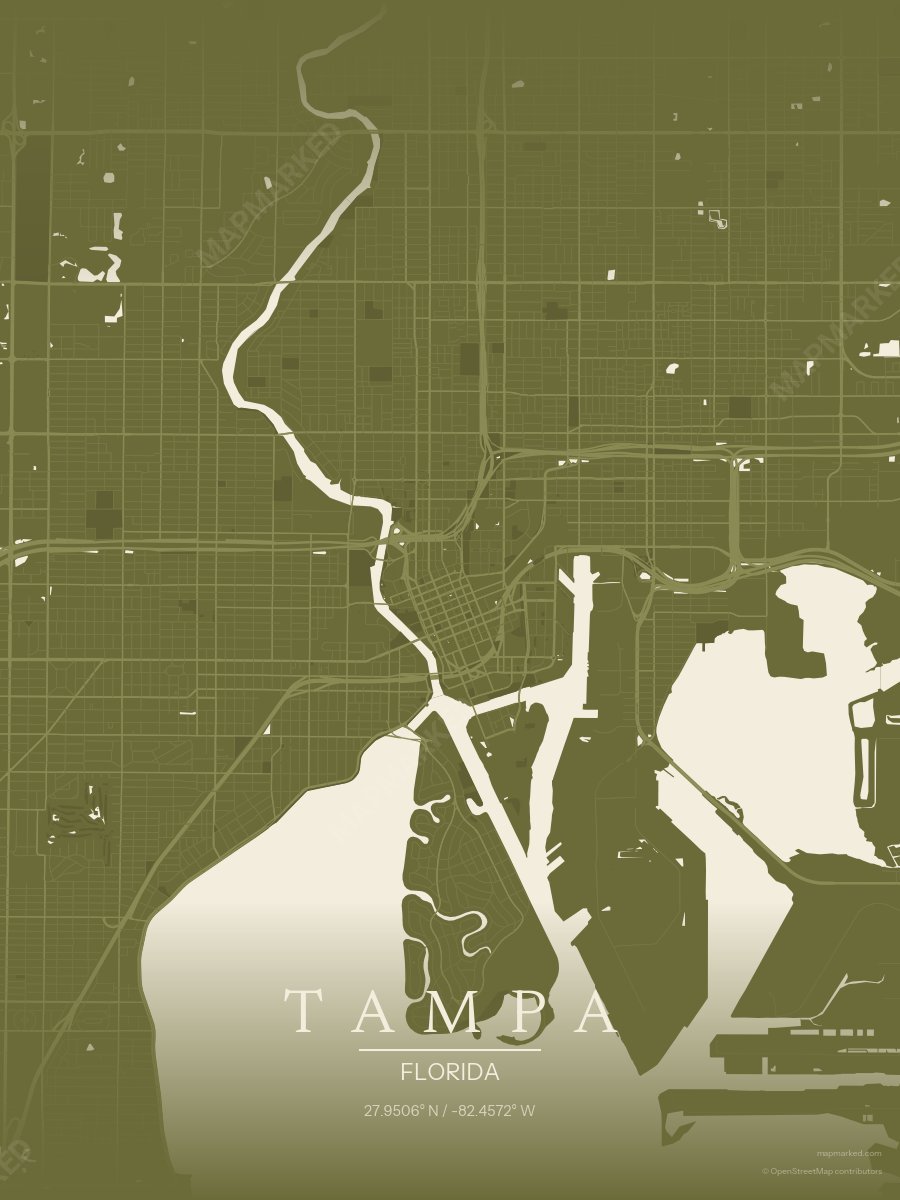 Silhouette Olive style sample on Tampa