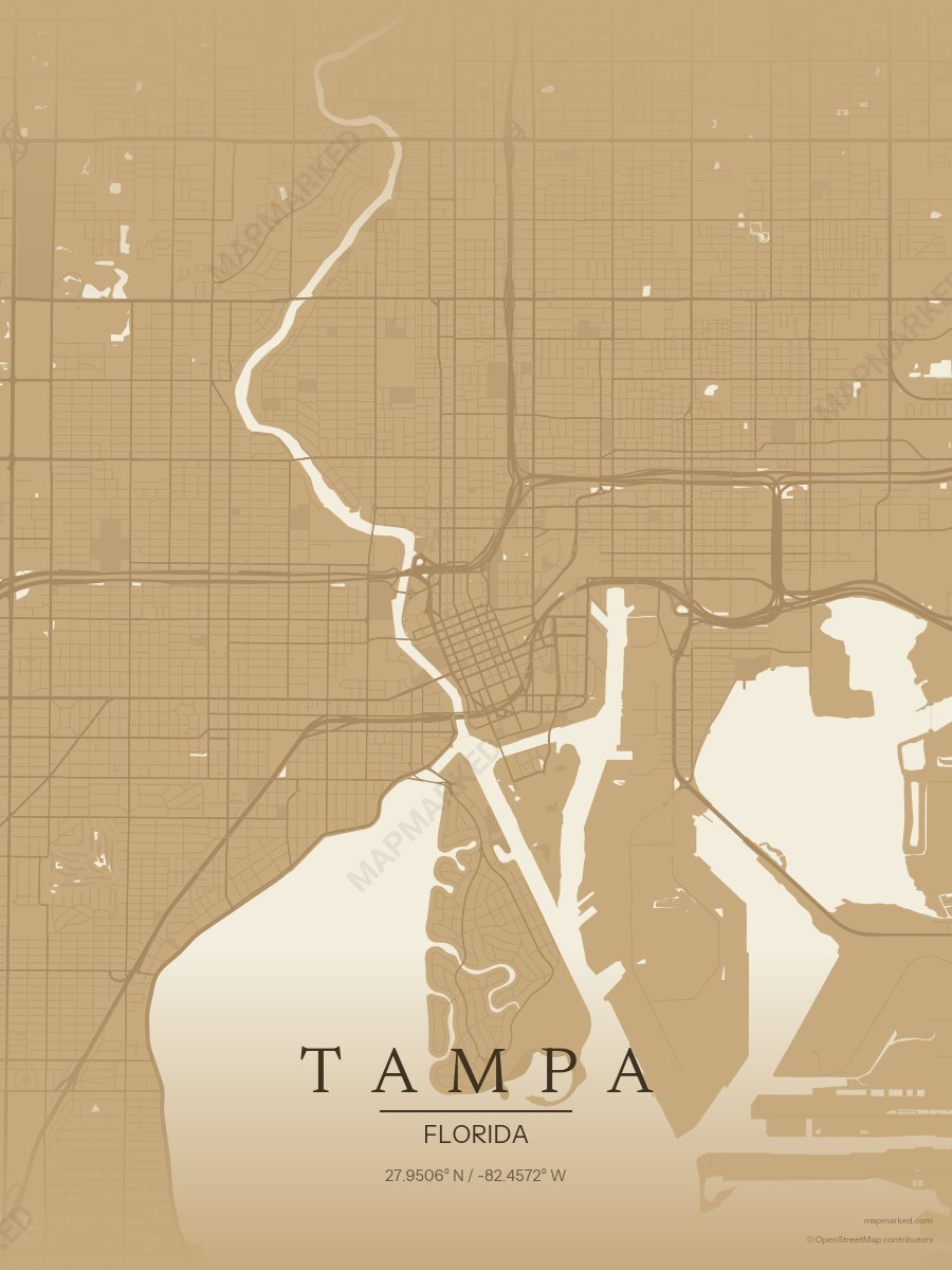 Silhouette Sand style sample on Tampa
