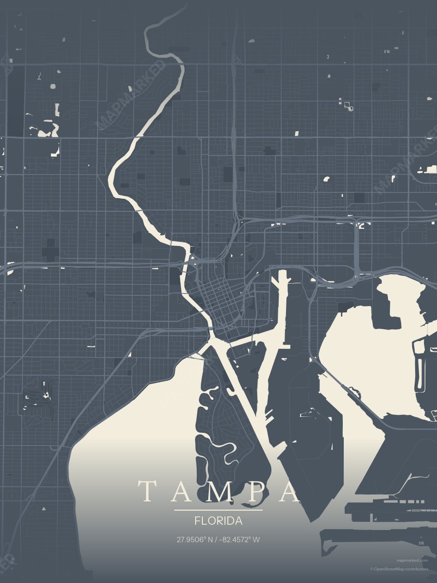Silhouette Slate style sample on Tampa
