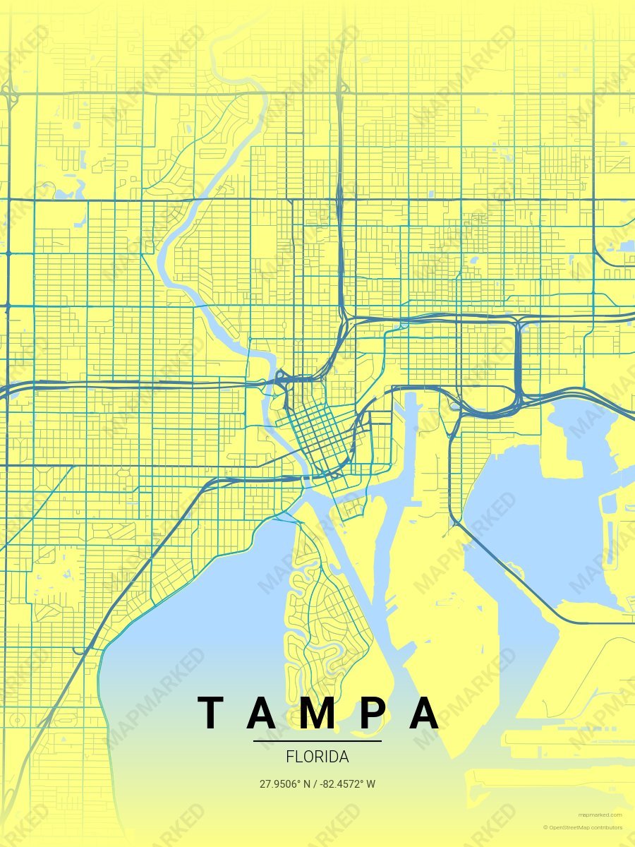 Cream Peach Sky style sample on Tampa