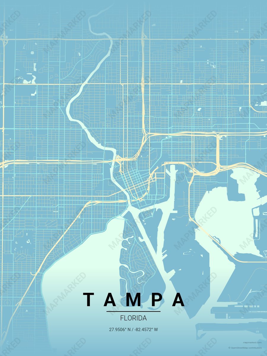 Cyan Wheat style sample on Tampa