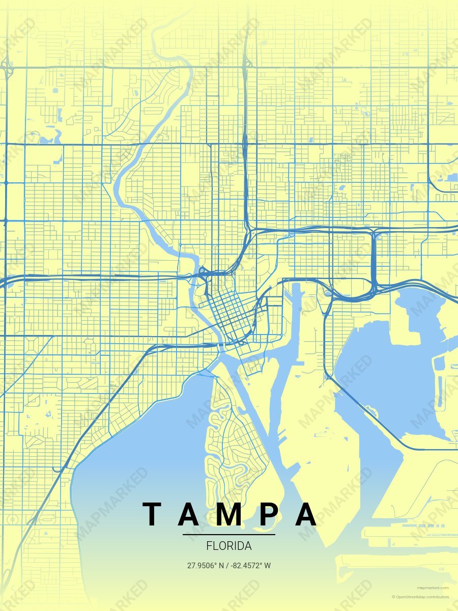 Deep Azure style sample on Tampa