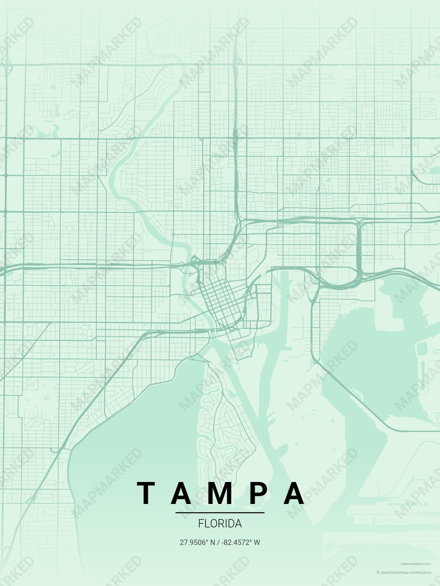Neon Pink Sky style sample on Tampa