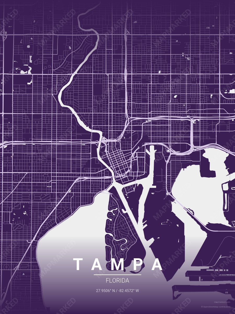 Amethyst Pearl style sample on Tampa