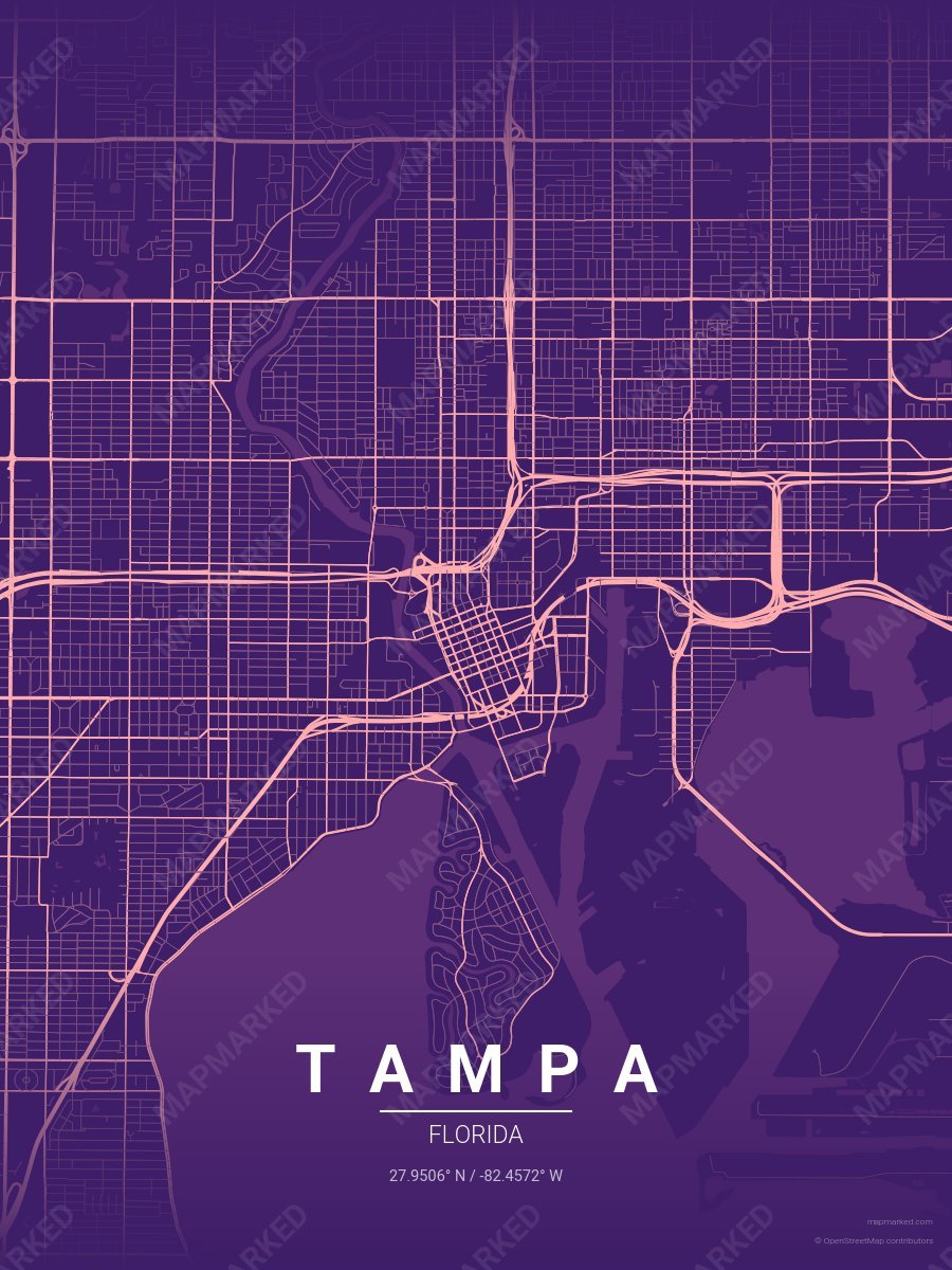Coral Nebula style sample on Tampa