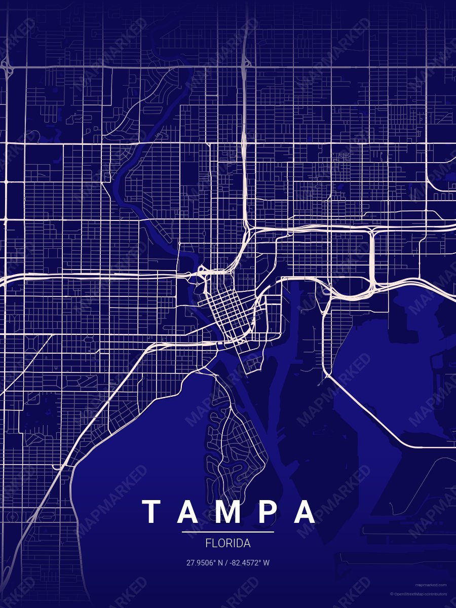 Deep Indigo style sample on Tampa
