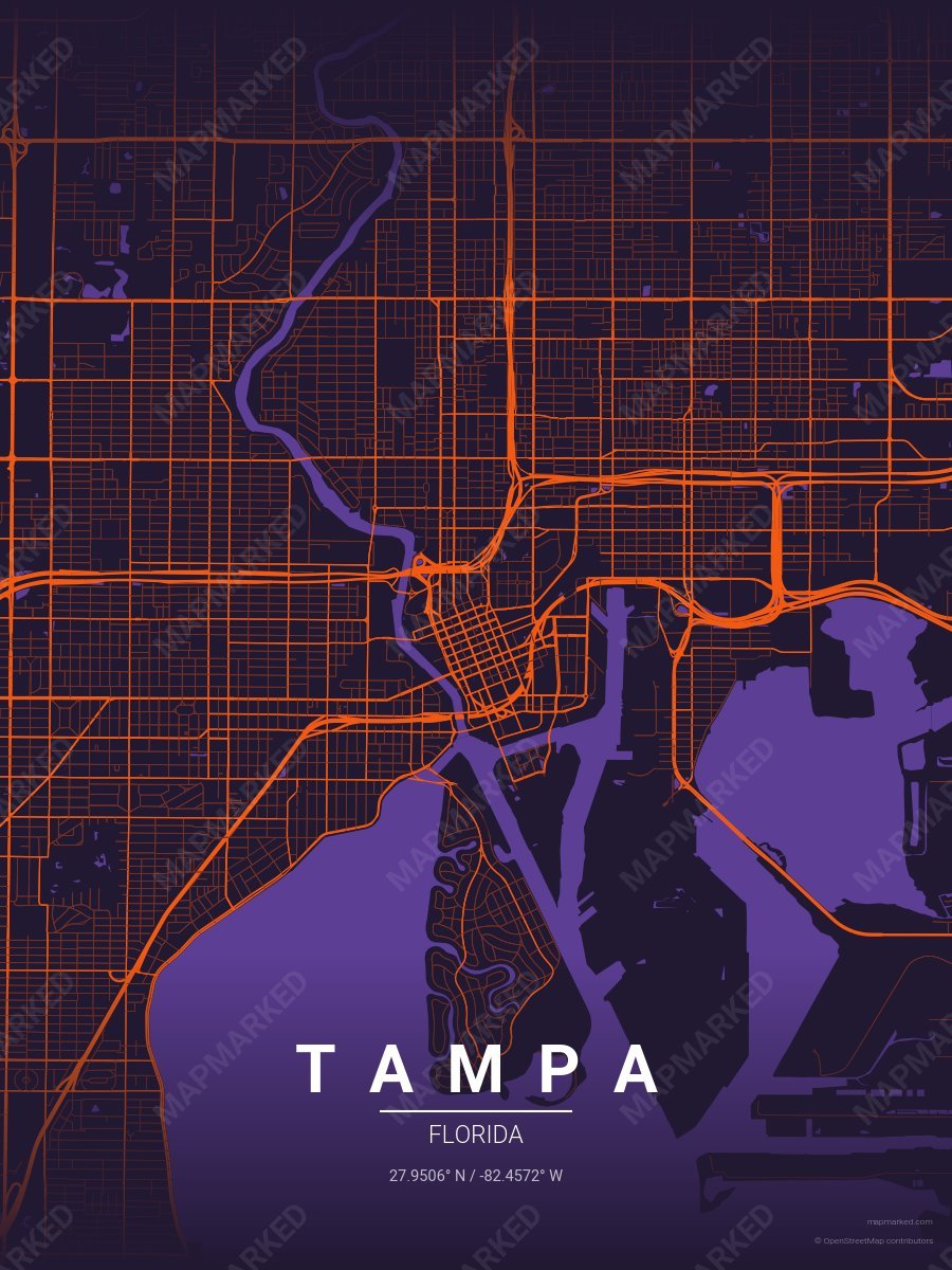 Deep Orchid style sample on Tampa