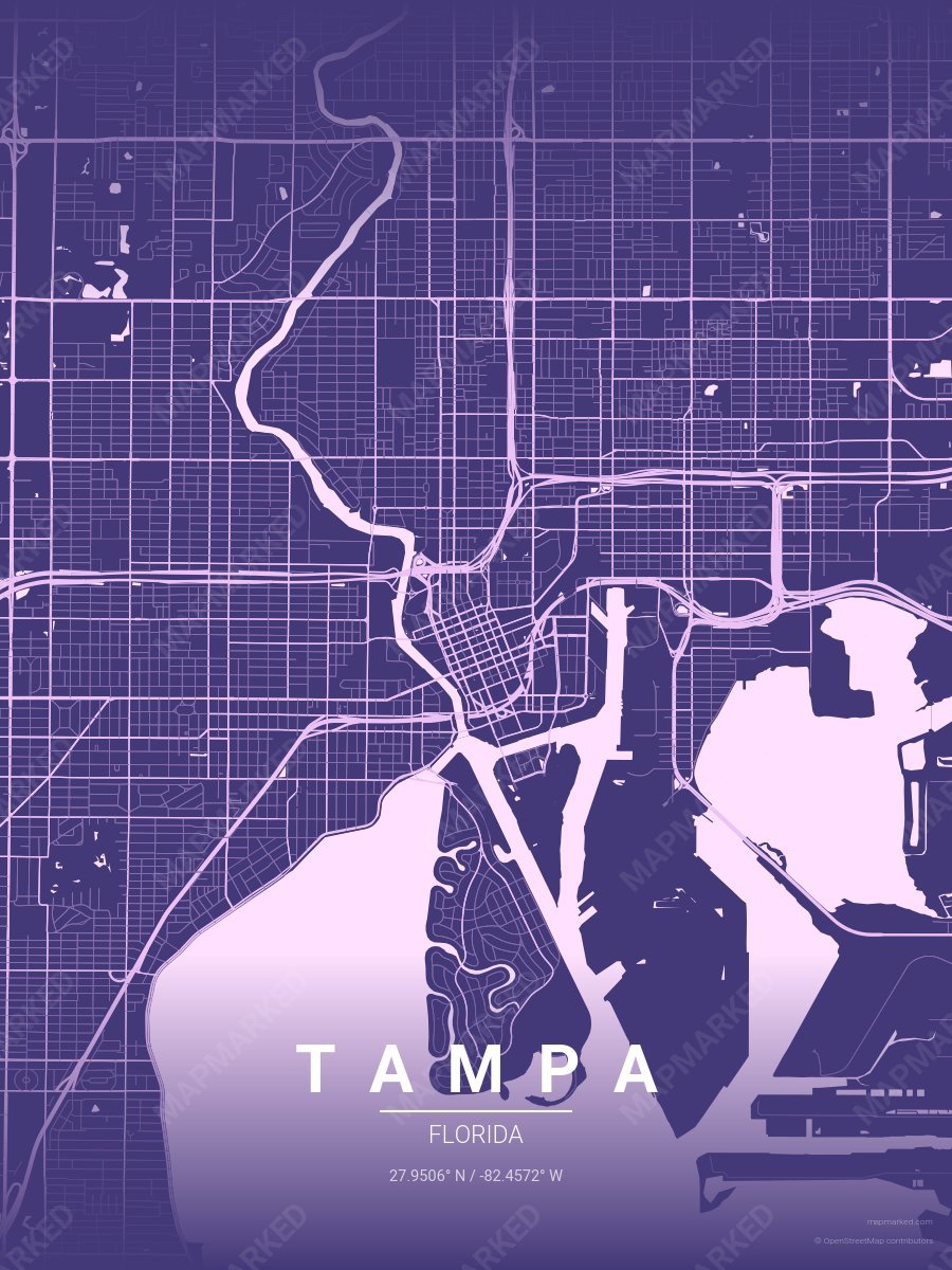 Pink Plum Space style sample on Tampa