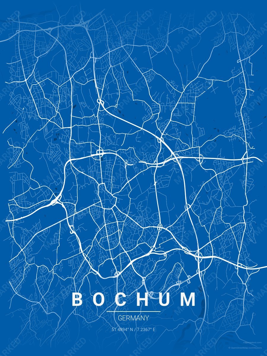 Blue & White Ethos style sample on Bochum De