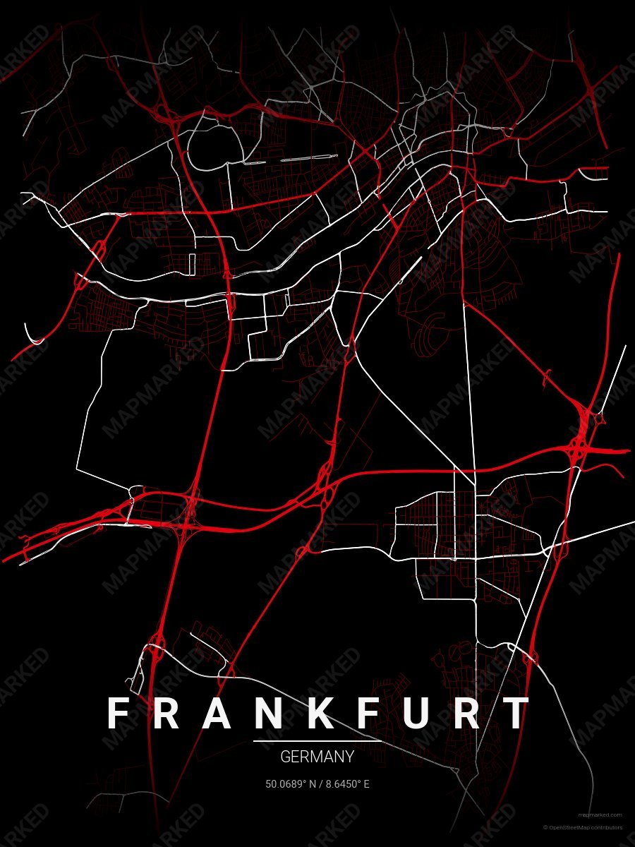 Black, Red & White Accord style sample on Frankfurt De