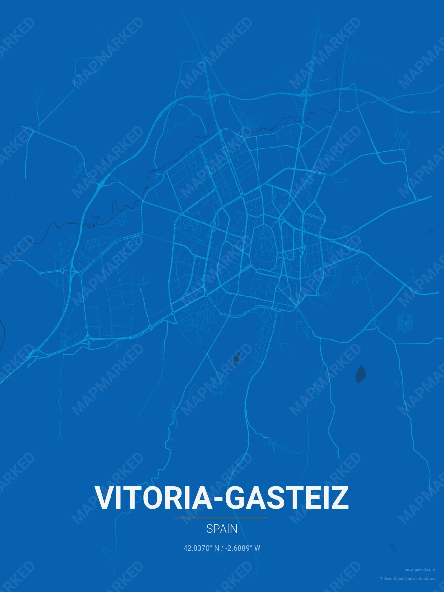 Blue & Light Blue Modern style sample on Vitoria Gasteiz Es