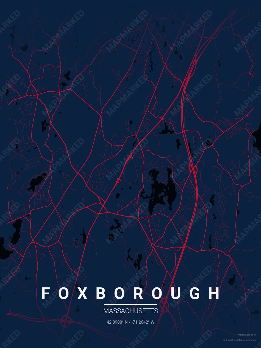 Blue & Red Accord style sample on Foxborough