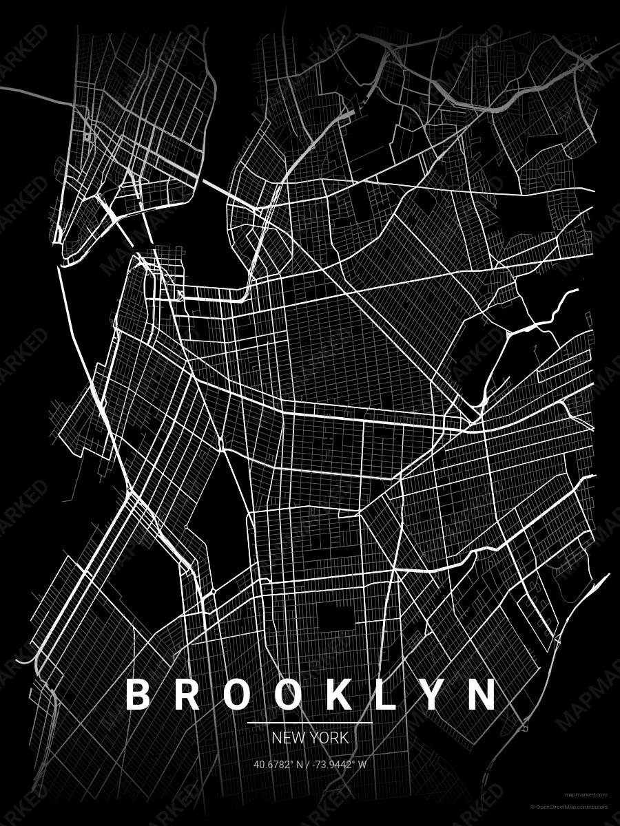 Black & White Muse style sample on Brooklyn New