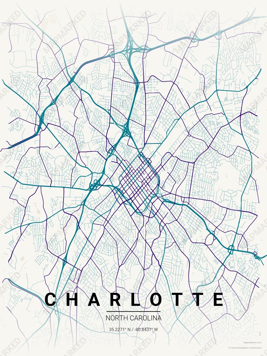 Charlotte Hardwood 8 on charlotte-north-carolina