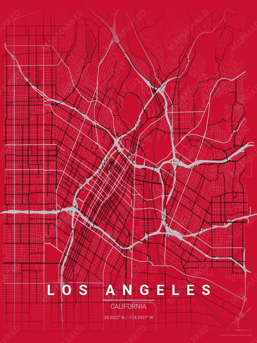 Red, Silver & Black Accord style sample on Los Angeles