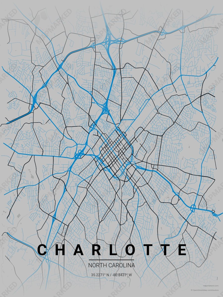 Charlotte Gridiron 3 on charlotte-north-carolina