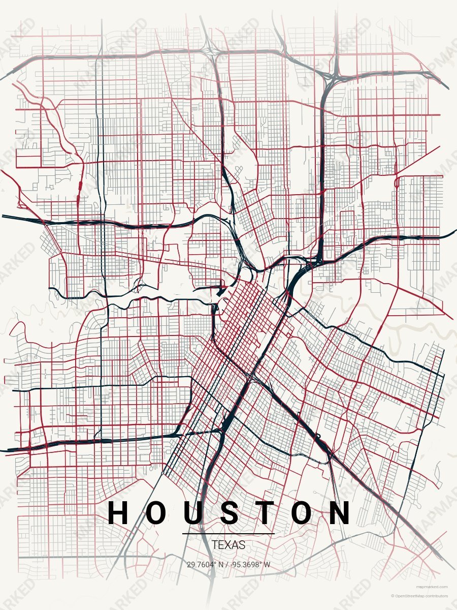 Cream & Blue Heritage style sample on Houston