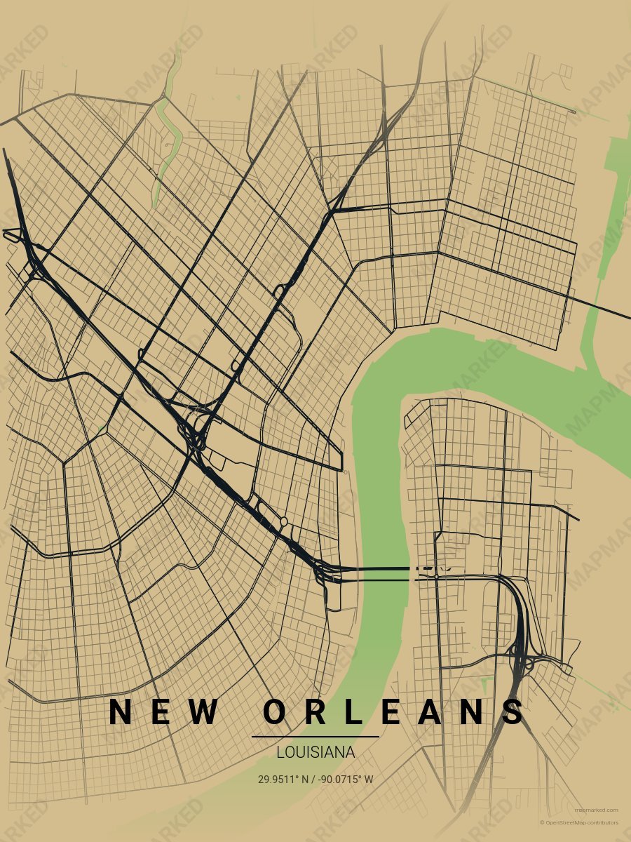 New Orleans Gridiron 1 on new-orleans-louisiana