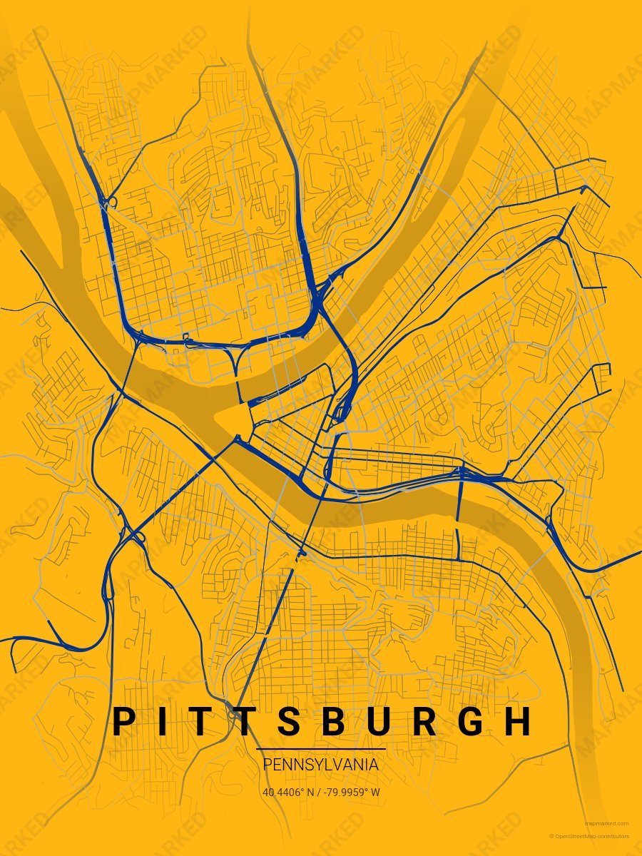 Pittsburgh Gridiron 1 on pittsburgh-pennsylvania